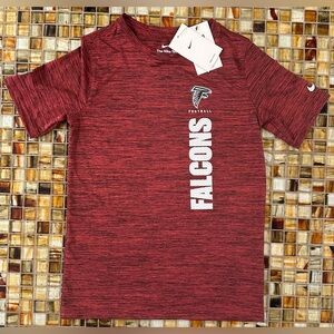 NWT Atlanta Falcons BOYS Nike On Field Apparel Short Sleeve Shirt~Medium~$35